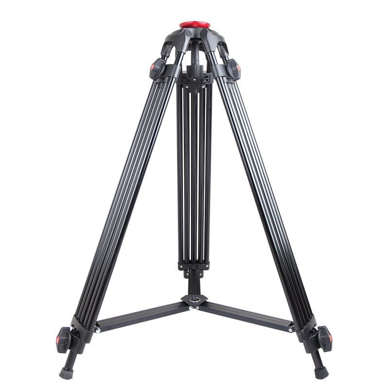 Jieyang JY0508P slide rail track small rocker stable tripod Camera monocular flat mouth bowl mouth tripod 65mm without without gimbal aluminum alloy professional 3 8 universal screw bracket