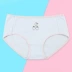 Hàng trăm cô gái và cô gái đồ lót nữ mảnh vải cotton học sinh trung học eo trung học sinh tóm tắt phiên bản Hàn Quốc 92198 quần lót nữ cotton Giữa eo