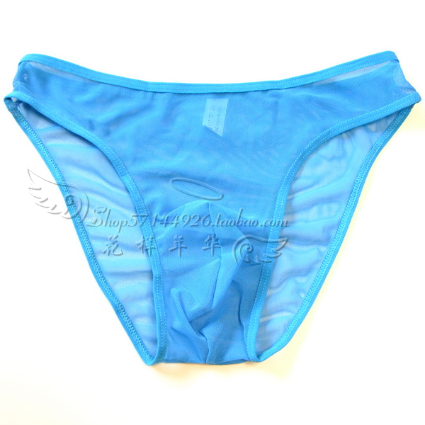 Tóm tắt eo nam giới Thong nam Sexy lưới lưới phối cảnh trong suốt Sassy tóm tắt tóc T-037 mẫu quần sịp nam đẹp