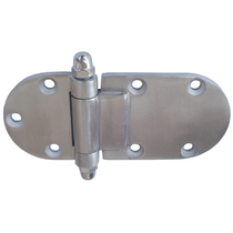 Stainless steel large round hinge oven round door is more steamed cabinet door than hardware kitchen door hinge cooler