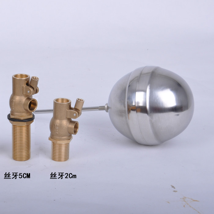 Silk Tooth Float Ball Valve Liquid Level Controller Water Tower Thread Floating Ball Switch Stainless Steel Tank Steam Rice Cabinet Inlet valve