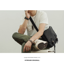 Buried not rotten soft cowhide nostalgic classic commuter messenger bag retro male leather Tide brand shoulder bag D3008