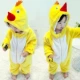 Phim hoạt hình trẻ em jumpsuit pyjama flannel mùa thu đông 1 bé 3 tuổi ấm áp phục vụ nhà nam bé dễ thương