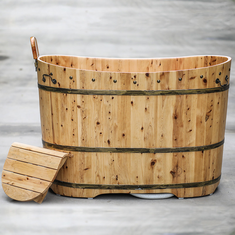 Jiaxi Wood Barrel Bath Tub Bath Barrel Casual 1 Bath Tub Bath Tub Bath chamberwood Bath Fumigation Tub