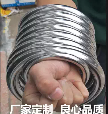 Stainless steel martial arts iron bracelet iron arm power wongchun boxing diamond ring Iron Wire Fist integral seamless stainless steel