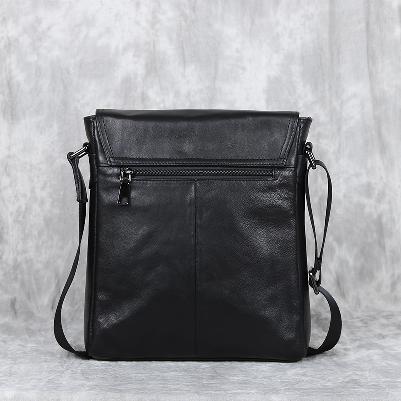 Title 12, Head Layer Cowhide Vertical Crossbody Bag, High...