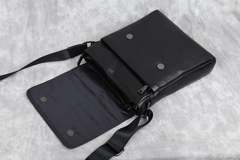 Title 13, Head Layer Cowhide Vertical Crossbody Bag, High...