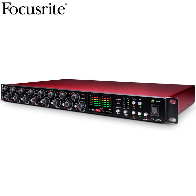Foucsrite Scarlett Octopre Dynamic 8-way compression microphone amplifier