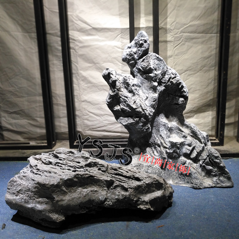 FRP simulation stone Snow Wave Stone Artificial Stone Fake Stone Park Community Project Landscaping Garden Decoration Stone