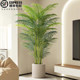 Artificial Green Plant Areca Palm for Living Room, High-End Luxury Imitation Flower Floor-Standing Plant Decoration, Large Potted Fake Tree