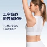 Высокопрочное дышащее спортивное нижнее белье с молнией, комфортный бюстгалтер