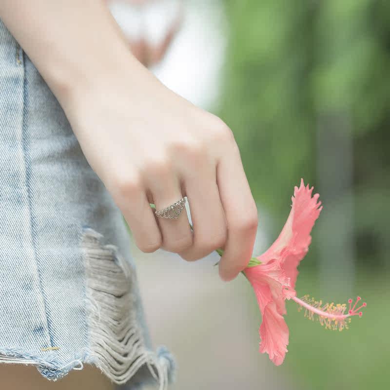 Bague Femme YANUCA    en Argenterie - Ref 3087215 Image 5