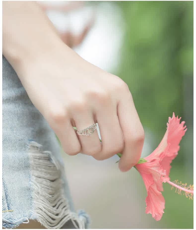 Bague Femme YANUCA    en Argenterie - Ref 3087215 Image 12