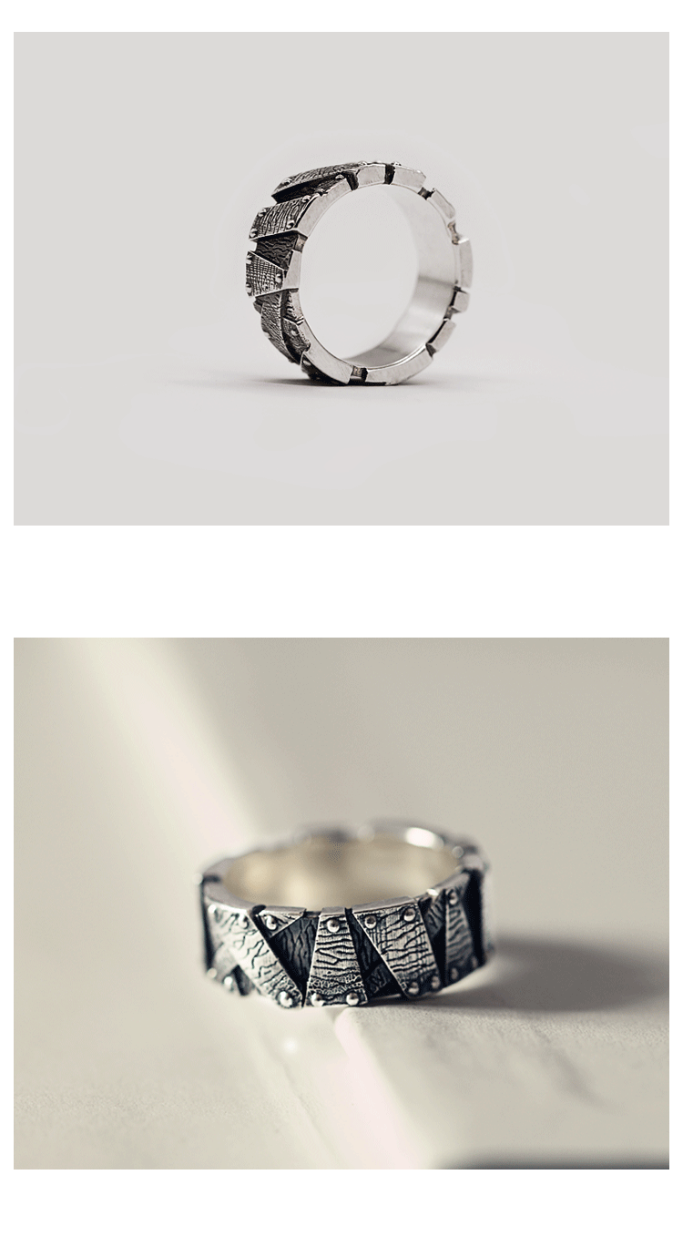 Bague homme OTHER   en Argenterie - Ref 3086510 Image 8