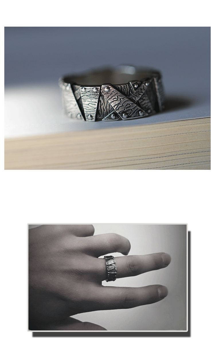 Bague homme OTHER   en Argenterie - Ref 3086510 Image 12