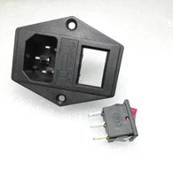 Красный переключатель с подсветкой, «три в одном»