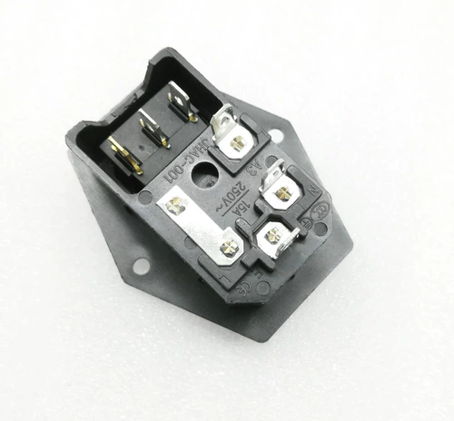 Трехноморская силовая гнезда, шрифт -образный ремень для ремня, индикатор красный выключатель лодки, трех -в одном кондиционировании меди