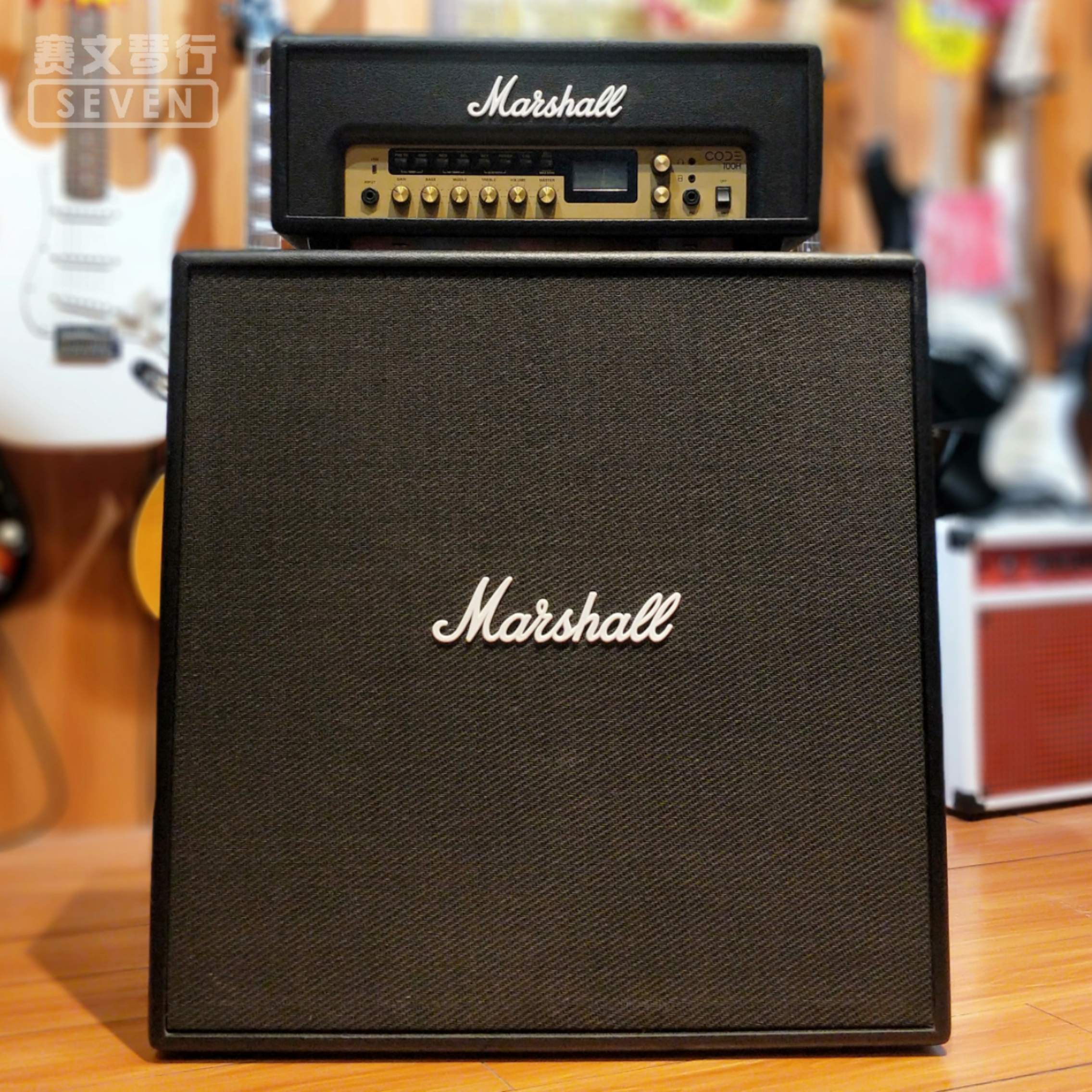 Cervanqin rows MARSHALL Mae Guitar Speaker CODE100H 412 Digital Bluetooth speaker