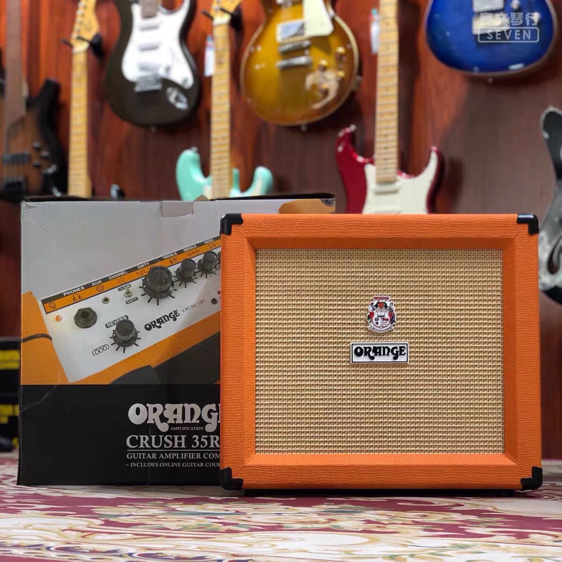 Cervanqin line Orange Orange Speaker Cr20 12 mini portable mini distortion professional household