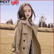 UK Next alice girls wind clothes clip cotton 2024 new children jacket autumn winter clothing Inn windy winter