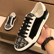 European station ~ spring 2023 mens new low - gang shoes men business leisure shoes trend breathable small white shoes