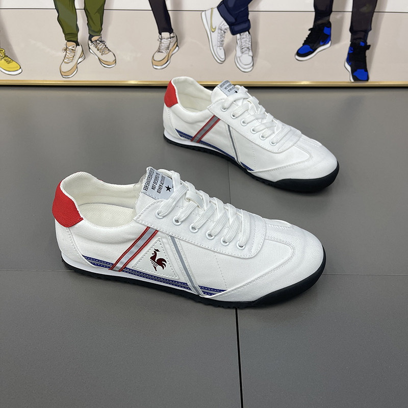 Men Shoes Casual Shoes 2022 Summer Sails Shoes Breathable low Help Soft Bottom Korean version Fashion non-slip 100 hitch sneakers