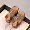 Girls Sandals Children's Princess Sandals Summer 2026 New Baby Summer Shoes Girls Soft Soled Western Style Beach Shoes