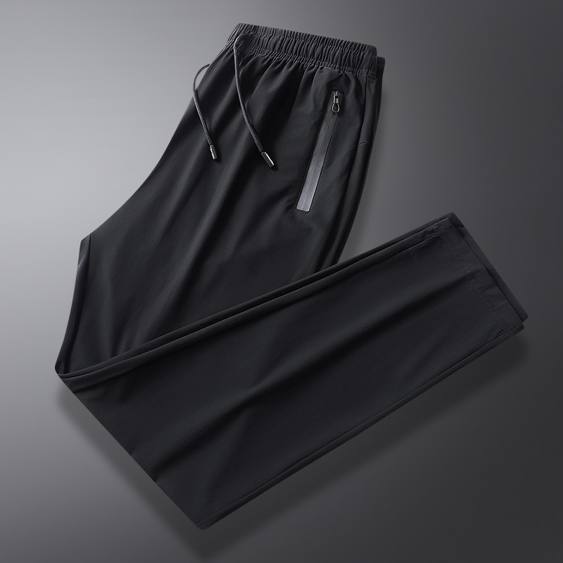 Fall and Winter Hundred Leisure Pants Men and Korean Edition Stretch Nine-Scale Men Lax Straight Pads Outdoor Pants