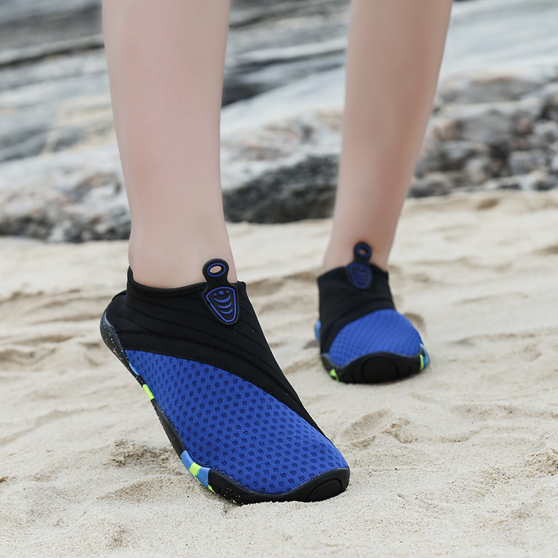 New beach shoes men and women wading shoes beach socks diving snorkeling barefoot non-slip anti-cut swimming shoes treadmill shoes