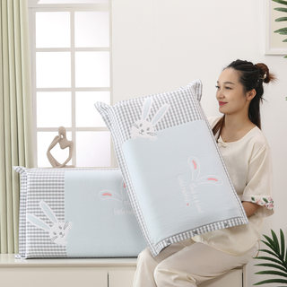 Pure cotton gauze snap pillowcase 1 pair