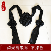  4m hearse flower funeral car Black flower funeral hall arrangement Handwritten hearse front flower funeral white funeral supplies