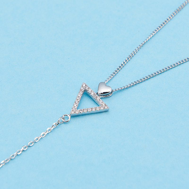 Bracelet de cheville Femme      en Argenterie - Ref 3102375 Image 3