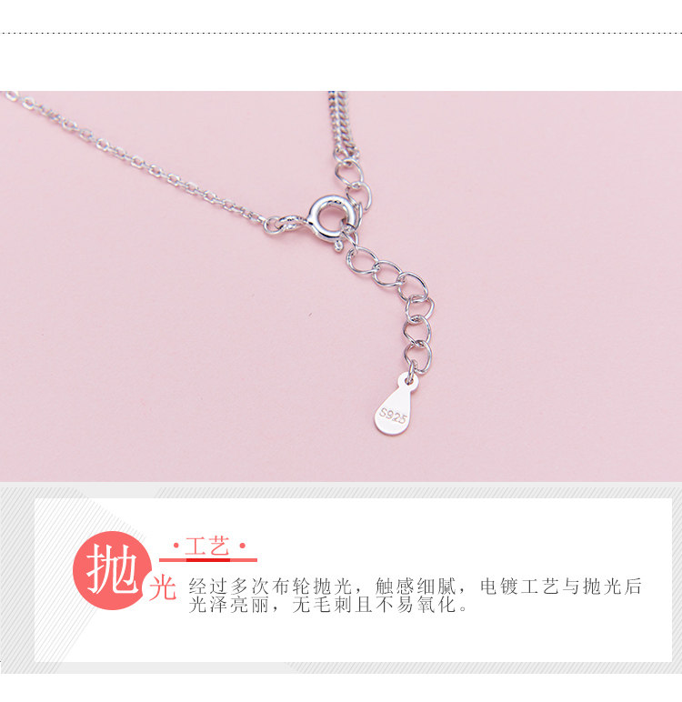 Bracelet de cheville Femme      en Argenterie - Ref 3102375 Image 11