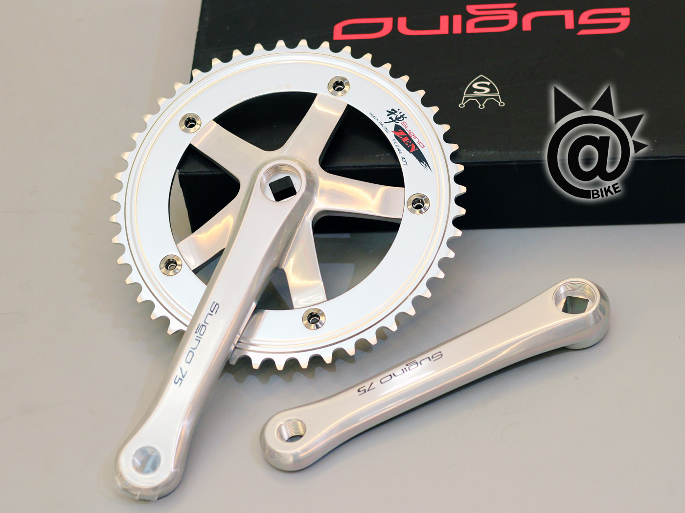 Japan's sugino 75 zen njs certified crankset: a work of art in the