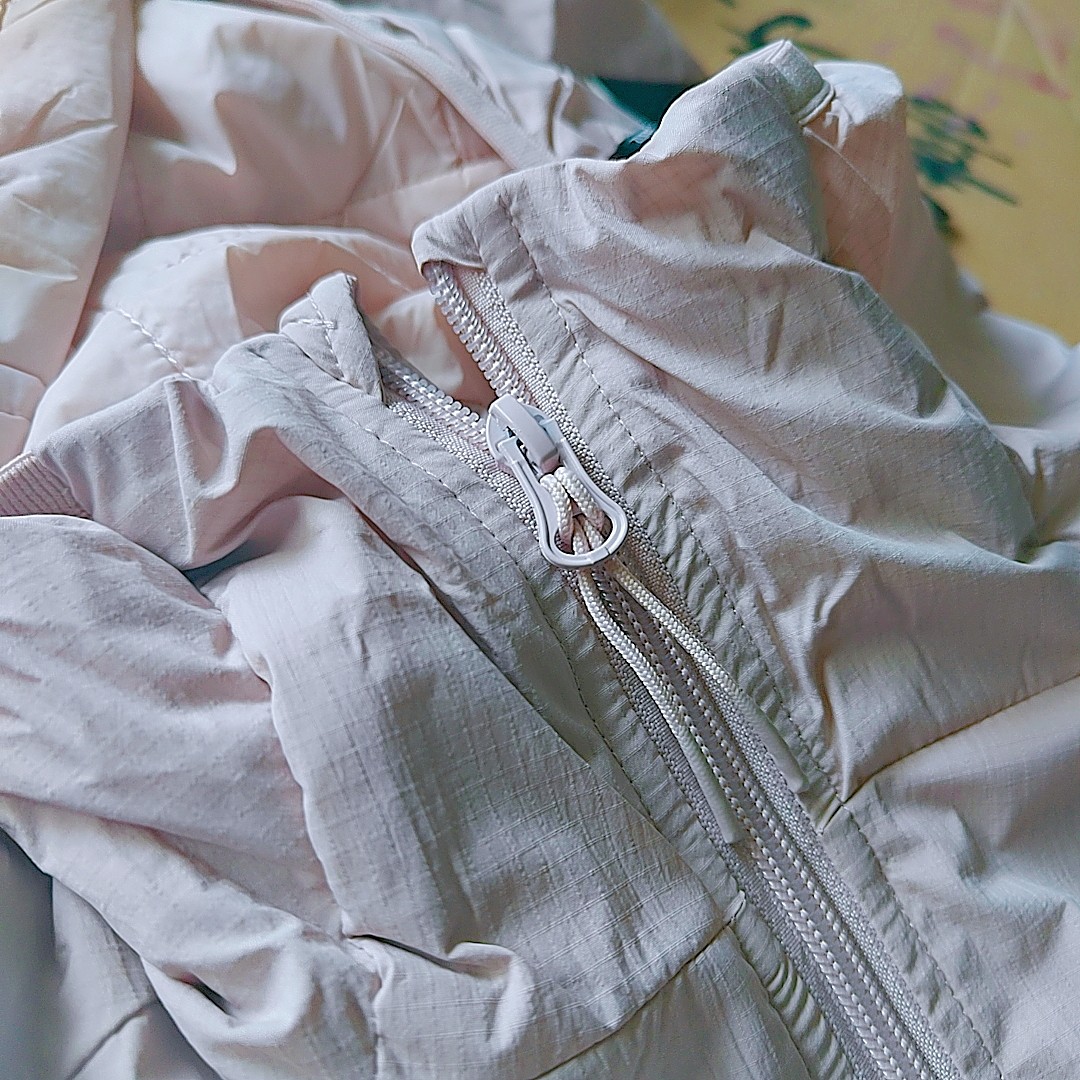 祖赫女童韩系连帽薄棉服26秋冬新款中大童冲锋衣外套男童拉链夹克 — 18