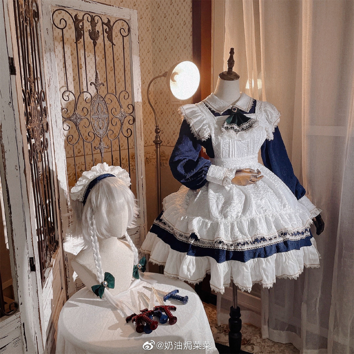 河童重工东方project 十六夜咲夜cosplay 二设短款-淘宝网