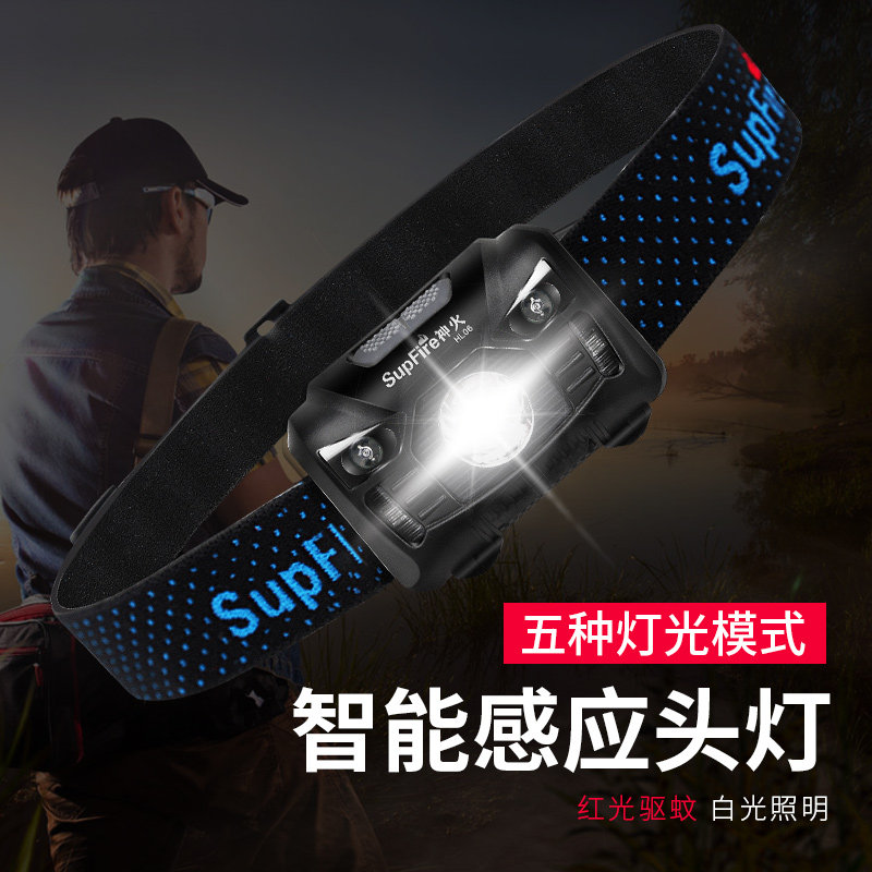 God Fire HL06 Headlights Intense Light Charge Super Bright Far-Shot Headwear Versatile Outdoor Riding Night Fishing LED Headlights