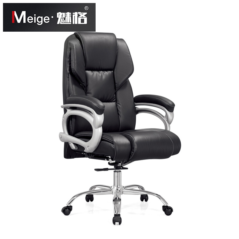 The Phantom Office Furniture Office Chair Can Lie Computer Chair Large Class Chair Mid-Bench Luxury Bull Leather boss chair