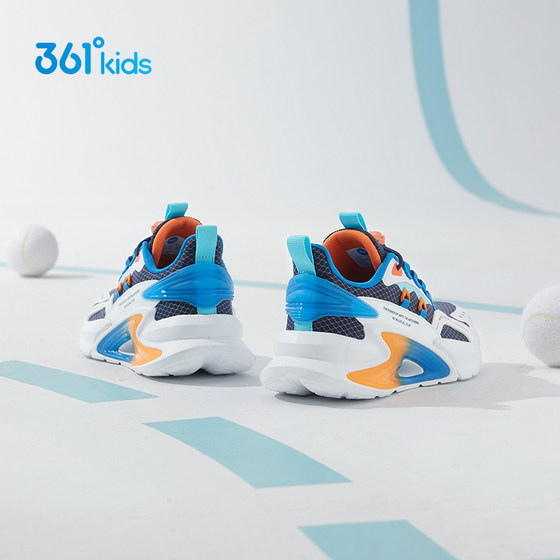 361 Children's Shoes Boys Sports Shoes 2024 Spring New Genuine Medium and Large Children's Shoes Boys Soft Sole Shoes