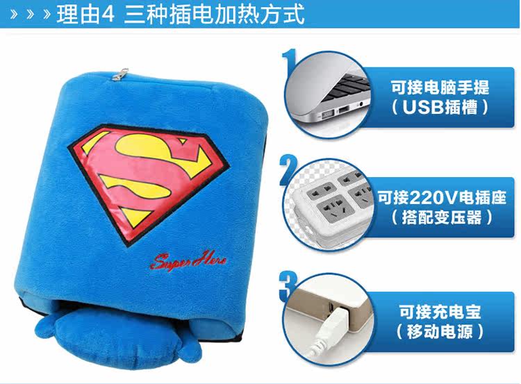 Coussin chauffant USB e.warmer dessin animé - Ref 423240 Image 31