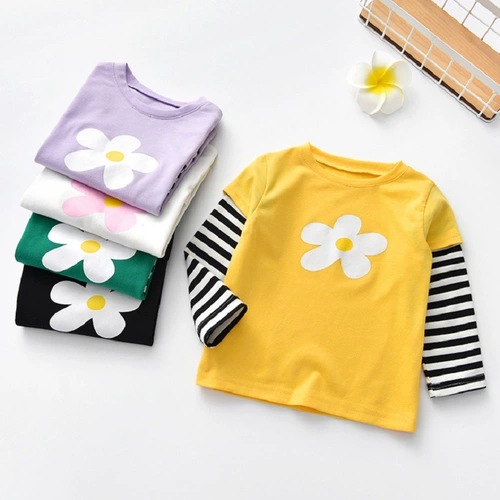 Рубиновый детский весенний базовый приятный телу лонгслив, популярно в интернете, 2020, тренд сезона, в западном стиле, в корейском стиле