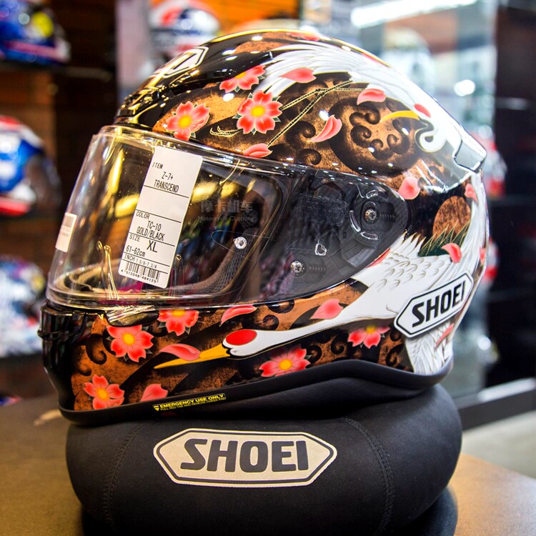 Big Amoy Star SHOEI Z7 Transcend Crane Sakura Motorcycle Racing