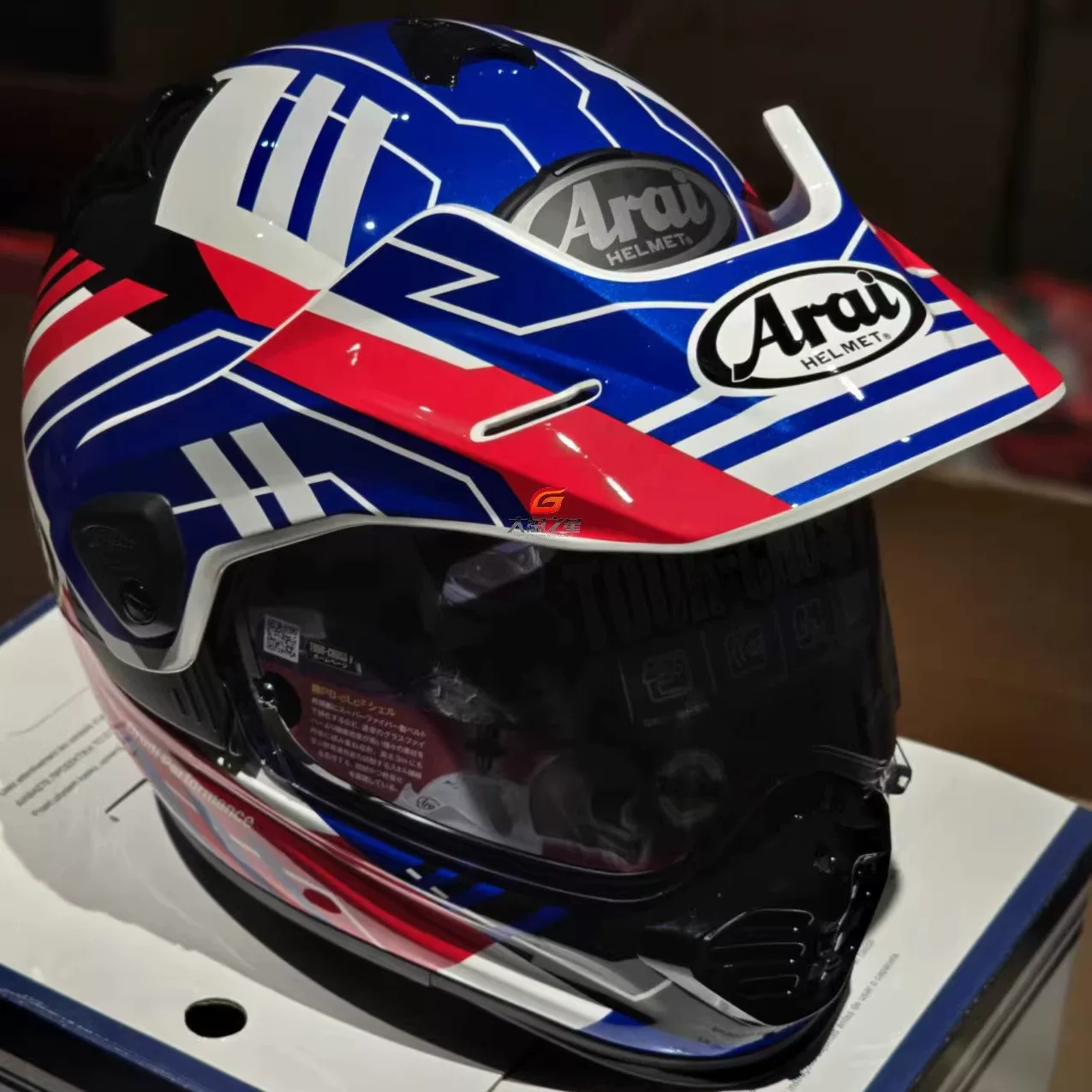 [ARAI TOUR-CROSS5连帽檐GS长途越野摩托机车骑行安全拉力5安全帽]