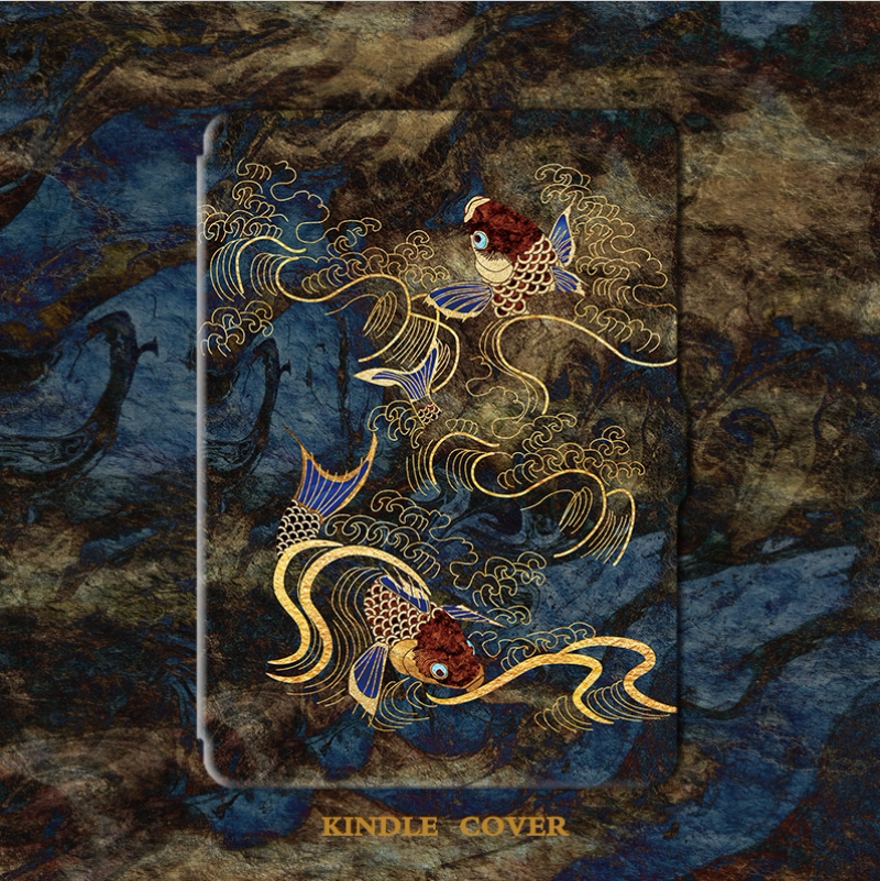 kindle Case kpw4 shell paperwhite Youth Edition leather case voyage558 oasis3 Koi fish