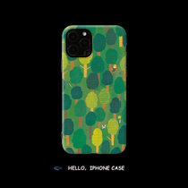 Apply Apple 12 pro max phone shell iphone13 xs xr protective sleeve female 11 soft shell mini forest