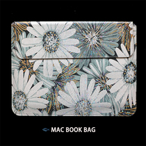 mac book air liner bag applicable apple laptop 2021 2021 14 13 inch pro set 16 flowers