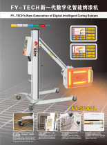 Manufacturer Direct Sales Flying Eagle 4 Light Tubes Fully Automatic Baking Varnish Light Baking Light Infrared Baking Light FY-5000L Baking Varnish Equipment