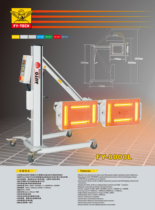 Manufacturer Direct Sales Fly Eagle 8 Lighting Tube Fully Automatic Baking Varnish Light Baking Light Infrared Baking Light FY-8000L Baking Varnish Equipment