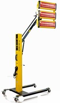 Factory direct Bumblebee car 3 lights infrared short wave paint LD-3AT 3AL paint lamp baking lamp
