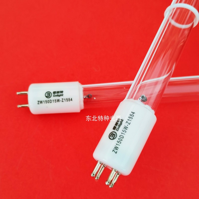 雪莱特150W水处理紫外线灯ZW150D15W(Y)-Z1554药厂养殖水净化灯